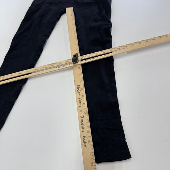 NUX Leggings Women Small Black Floral Athletic Leggings - Picture 7 of 8